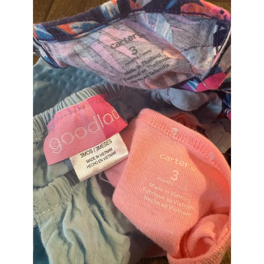 Carters Baby Girl Clothes Lot 3 Months Dress Rompers Outfits Summer Bundle Koala